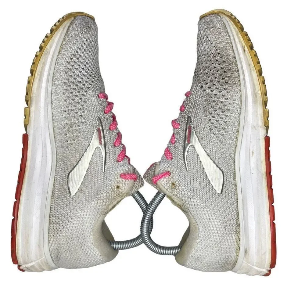 Brooks Revel 2 Women's Running Grey White Pink 1202811 B028 Sz 8 M Shoes